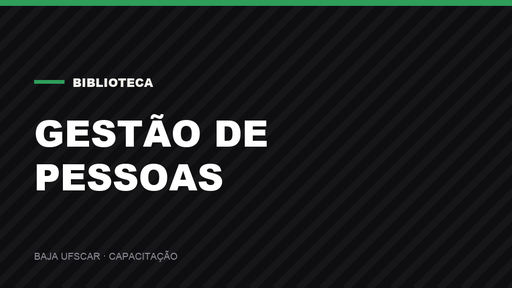 Biblioteca · Gestão de Pessoas
