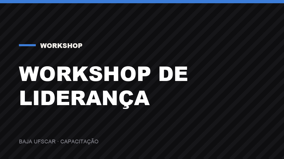 Workshop de Liderança