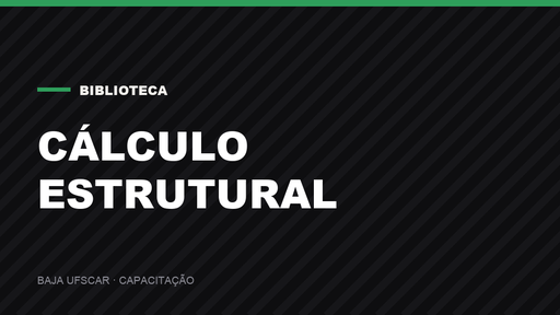 Biblioteca · Cálculo Estrutural